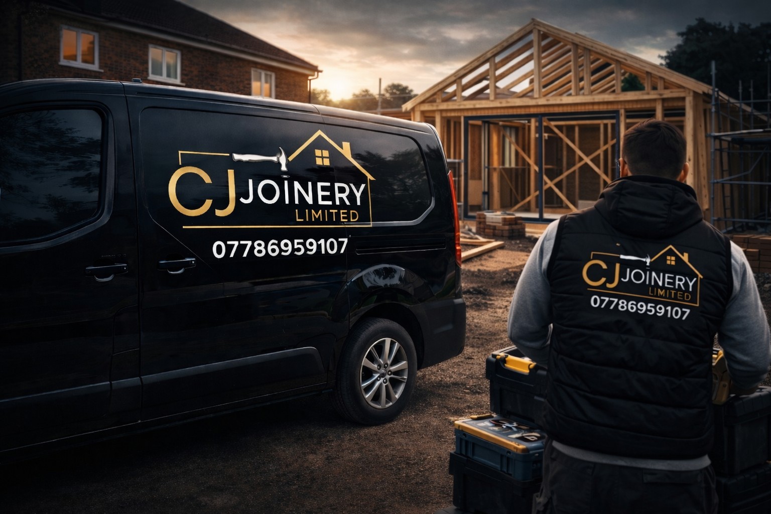 CJ Joinery team at work
